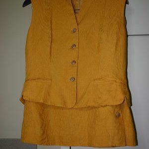 Carlisle Short Sleeved Shell with Matching Skirt